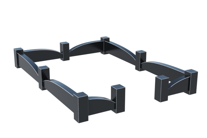 Цоколи на могилу в&nbsp;Сызрани | Цоколь на могилу №0038