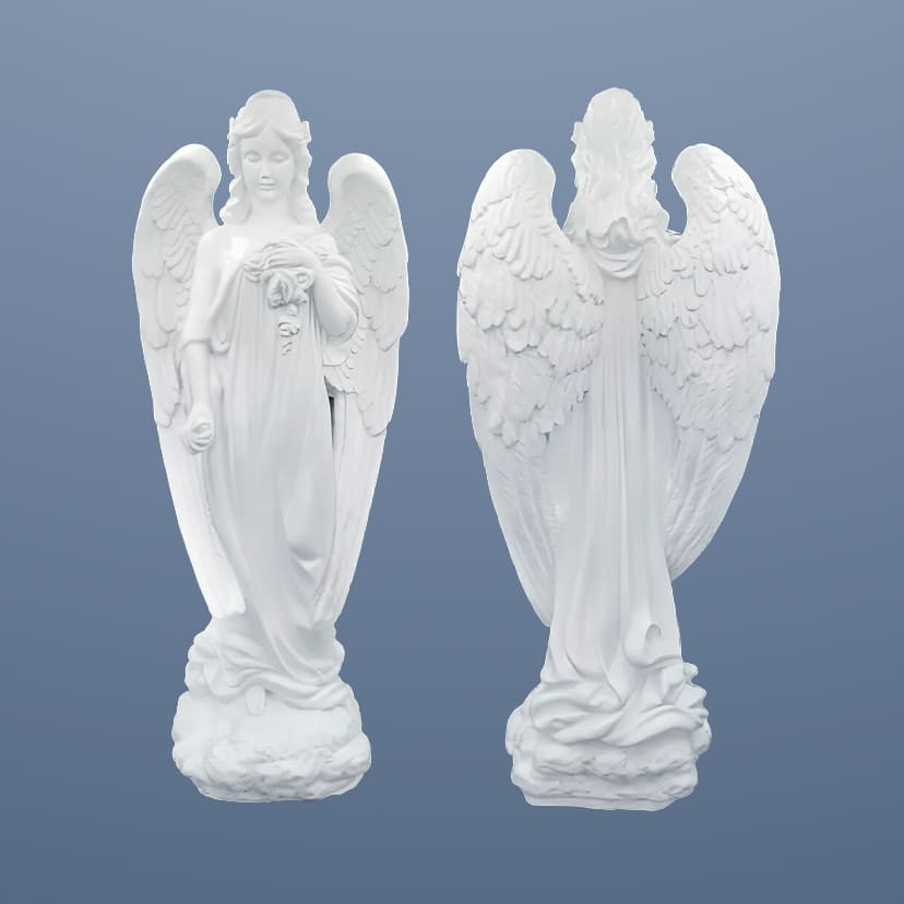 Скульптуры из искусственного мрамора в Сызрани | Скульптура Ангела №2