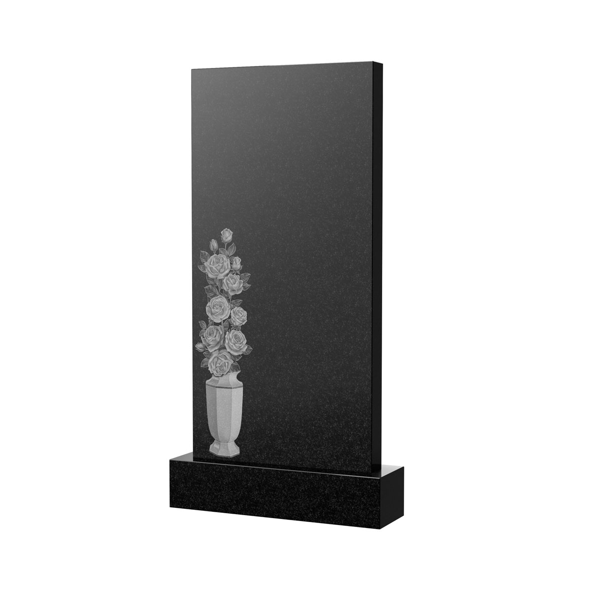 Художественное оформление памятника в&nbsp;Сызрани | Художественное оформление на гранитную стелу, рисунок ВХО-058