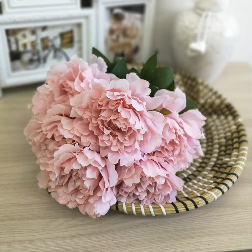 Искусственные цветы в Сызрани | Цветы искусственные «Пионы», розовые, букет