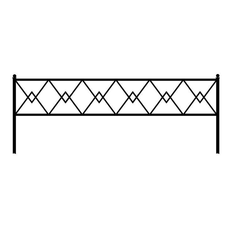 Кованые изделия в&nbsp;Сызрани | Кованая оградка ОГ.002