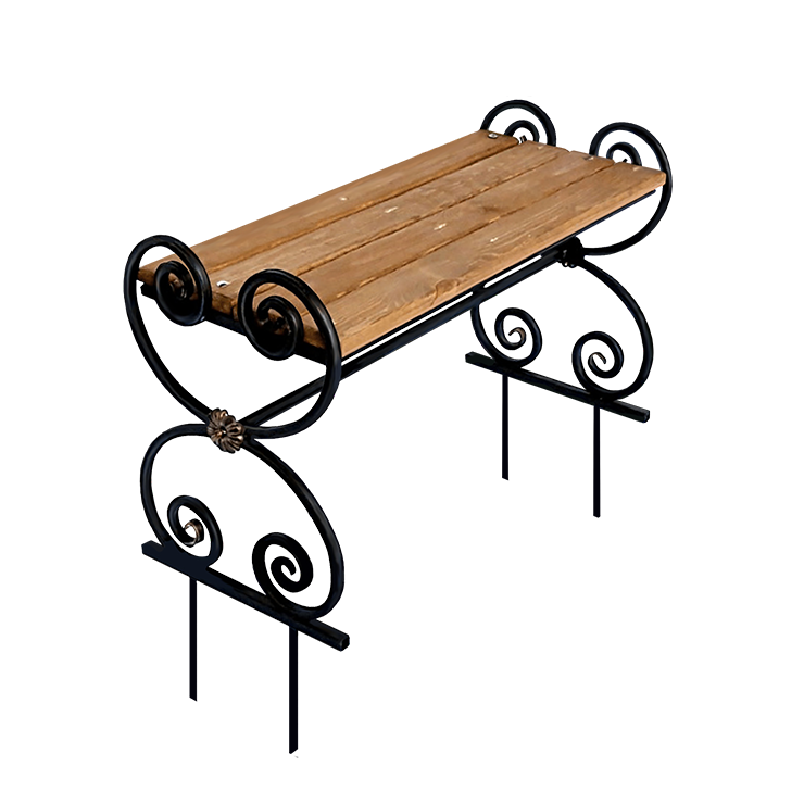 Кованые изделия в&nbsp;Сызрани | Кованая скамейка СТ.001