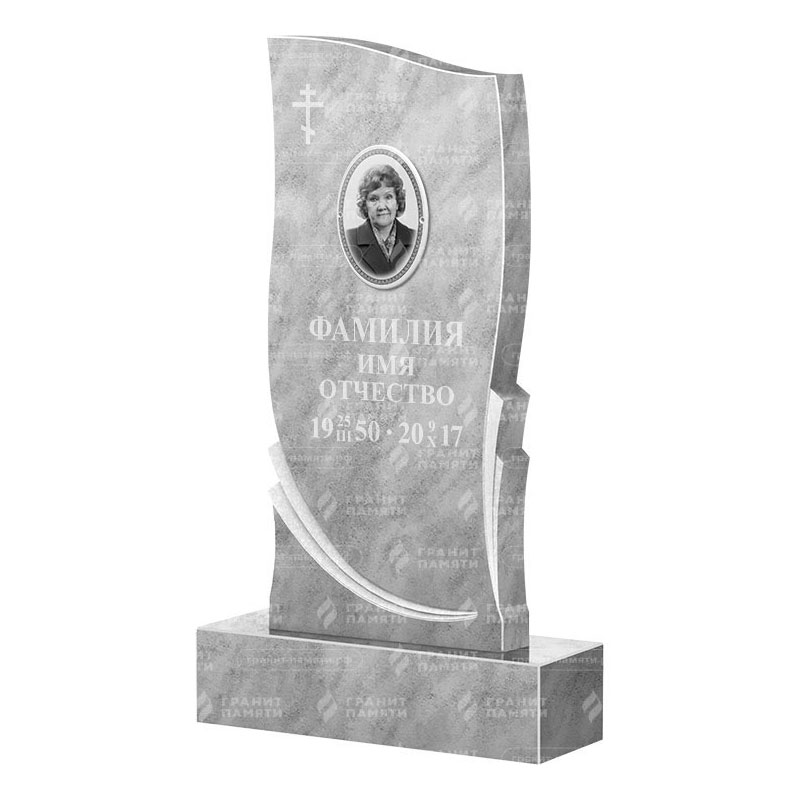Памятники из мрамора в&nbsp;Сызрани | Мраморный памятник ФМ-044