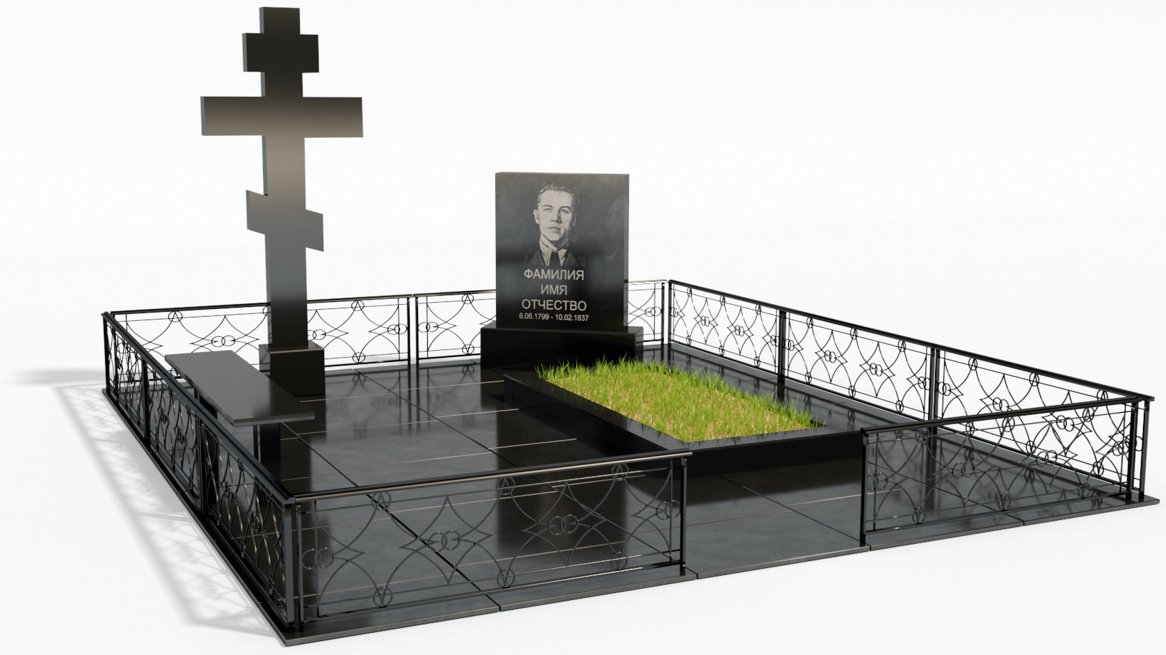 Одинарные мемориальные комплексы в&nbsp;Сызрани | Мемориальный комплекс №1