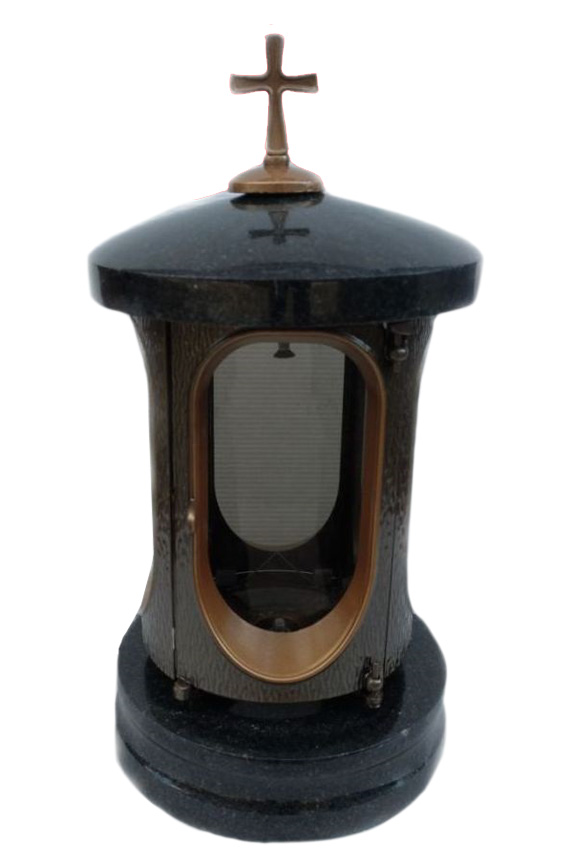 Лампадки из камня на могилу в&nbsp;Сызрани | Лампадка из гранита Габбро