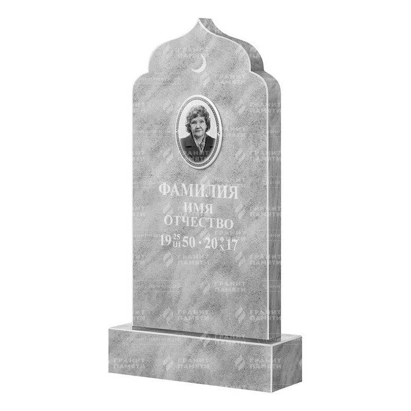 Бюджетные памятники в&nbsp;Сызрани | Мраморный памятник ФМ-037