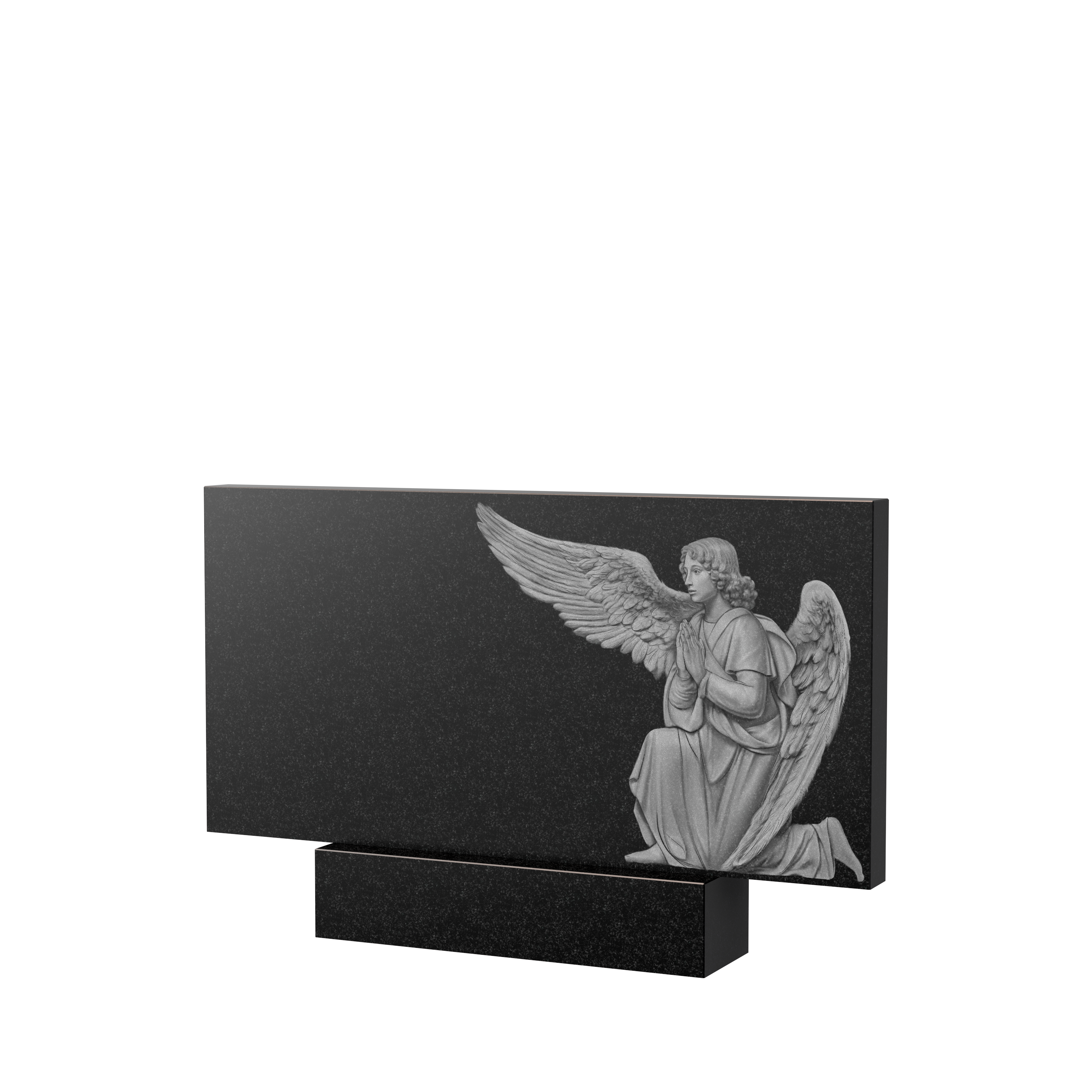 Художественное оформление памятника в&nbsp;Сызрани | Художественное оформление на гранитную стелу, рисунок ГХО-007