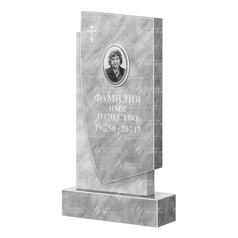 Памятники из мрамора в&nbsp;Сызрани | Мраморный памятник ФМ-075