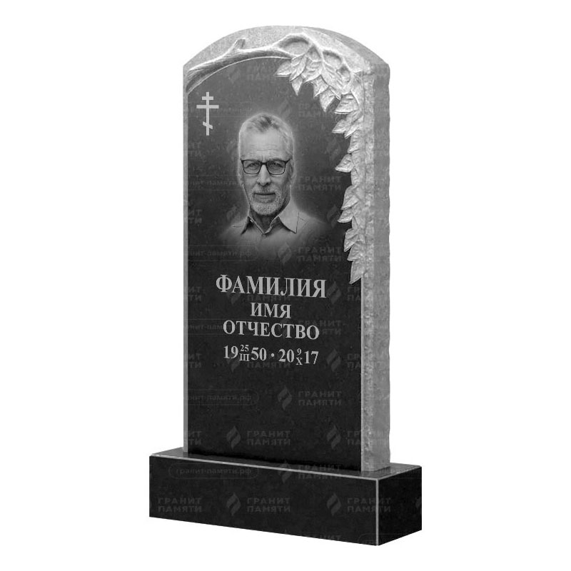 Памятники из гранита с деревом в&nbsp;Сызрани | Гранитный памятник ФГ-107
