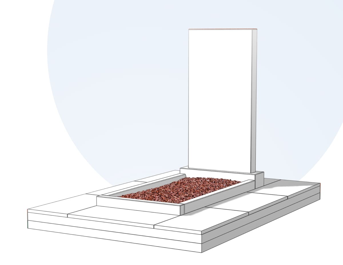 Засыпка цветника камушками в Сызрани