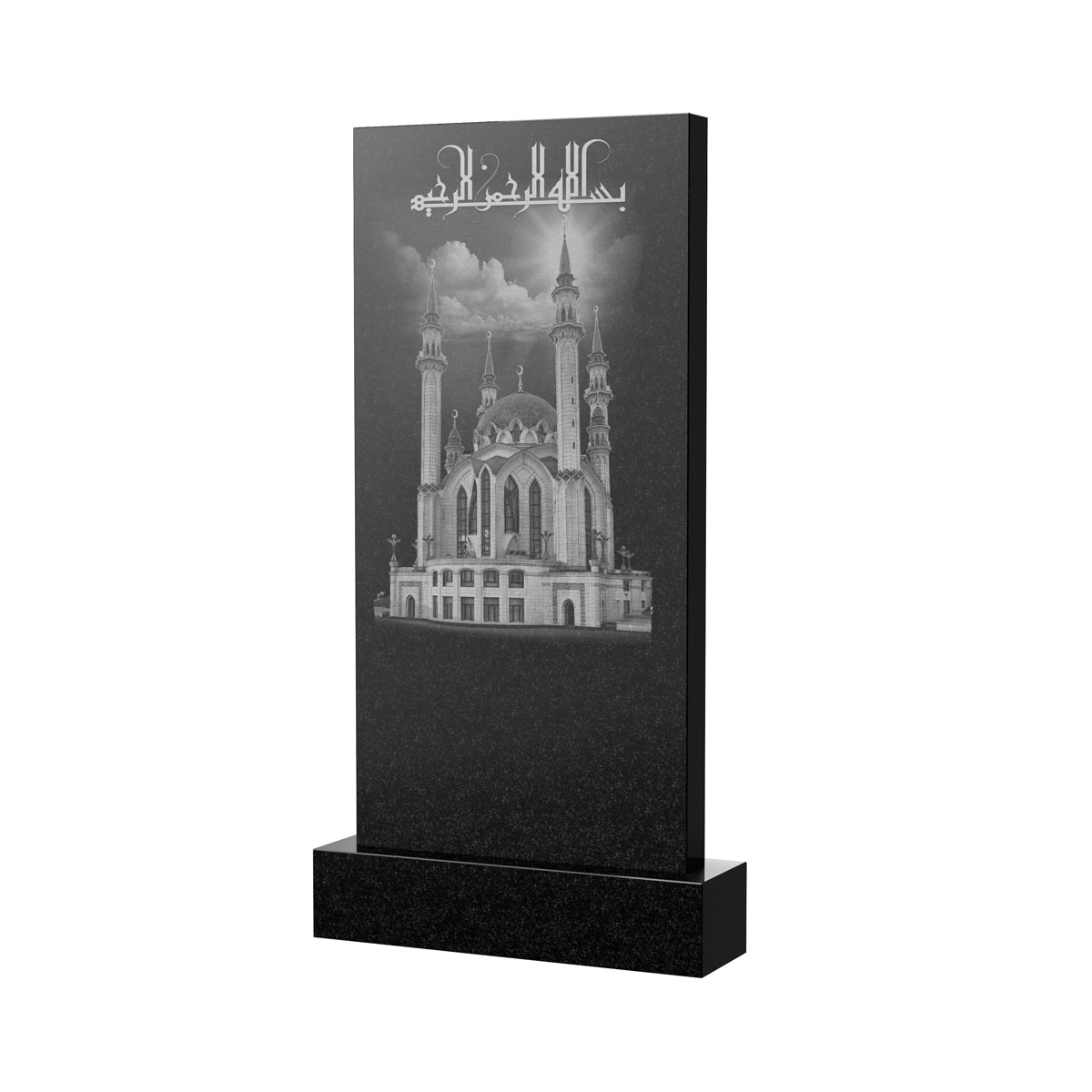 Художественное оформление памятника в&nbsp;Сызрани | Художественное оформление на гранитную стелу, рисунок ВХО-047