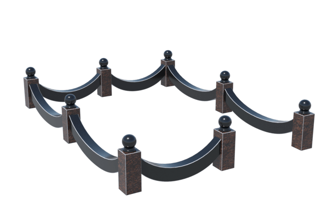 Цоколи на могилу в&nbsp;Сызрани | Цоколь на могилу №0026