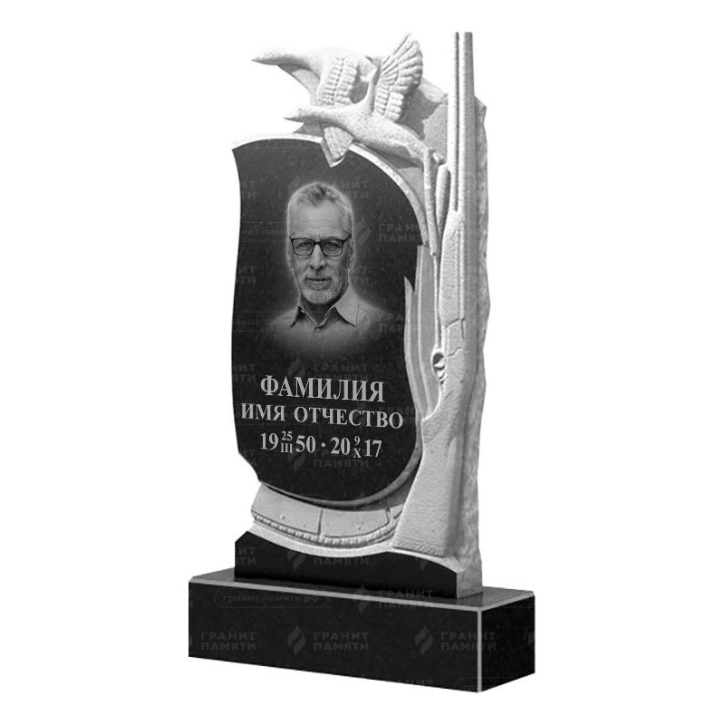 Памятники из гранита резные в&nbsp;Сызрани | Гранитный памятник ФГ-122