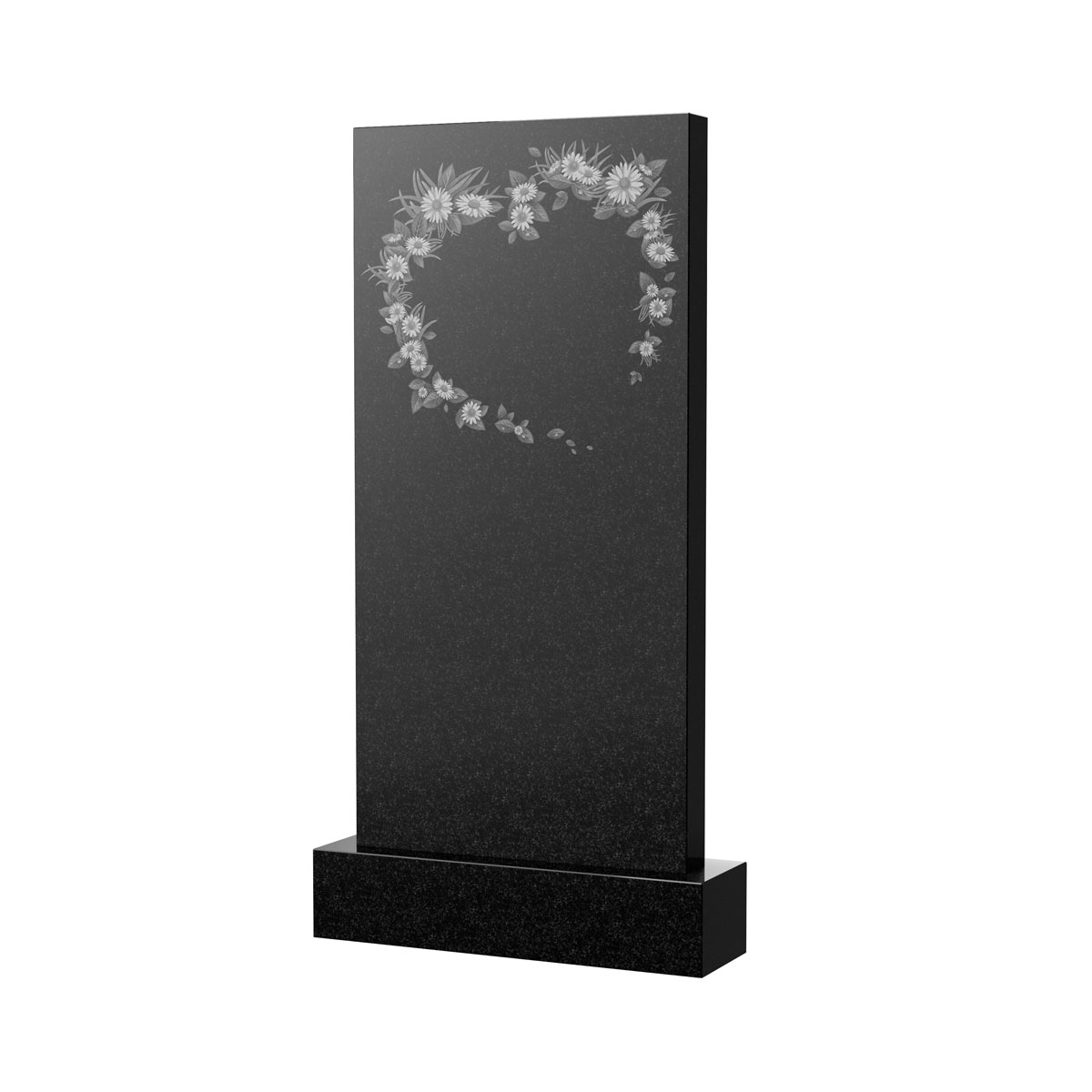 Художественное оформление памятника в&nbsp;Сызрани | Художественное оформление на гранитную стелу, рисунок ВХО-060