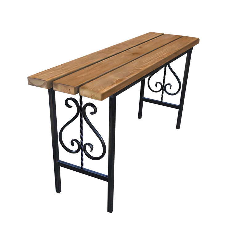 Кованые изделия в&nbsp;Сызрани | Кованая скамейка СТ.003