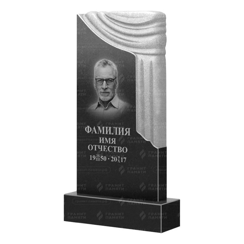 Памятники из гранита резные в&nbsp;Сызрани | Гранитный памятник ФГ-121