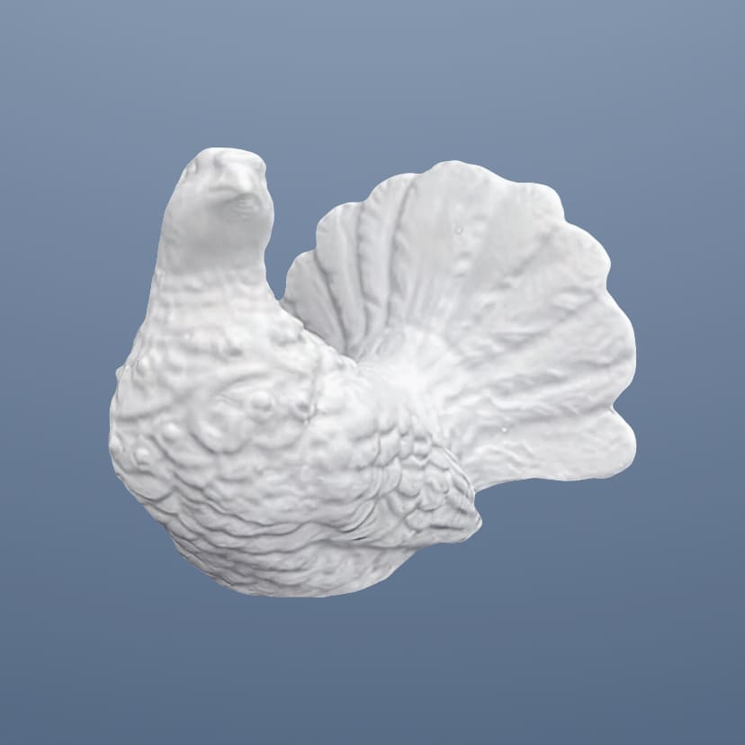 Скульптуры из искусственного мрамора в Сызрани | Голубь лево