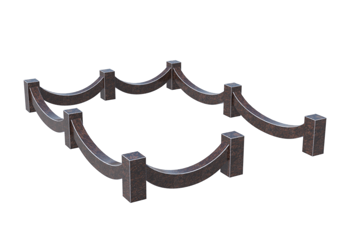 Цоколи на могилу в&nbsp;Сызрани | Цоколь на могилу №0025