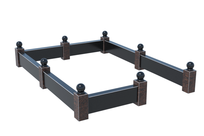 Цоколи на могилу в&nbsp;Сызрани | Цоколь на могилу №0035