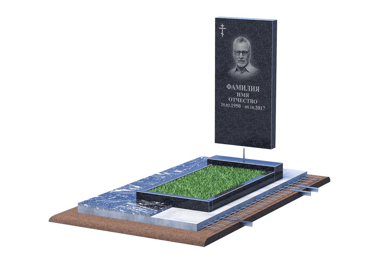 Установка памятника в Сызрани