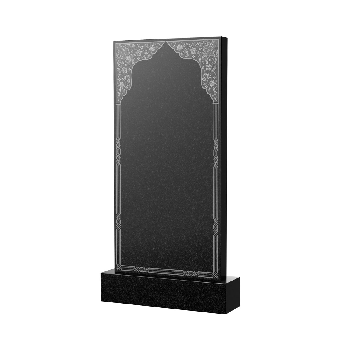 Художественное оформление памятника в&nbsp;Сызрани | Художественное оформление на гранитную стелу, рисунок ВХО-042