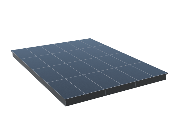 Площадки на могилу в&nbsp;Сызрани | Площадка с вертикальной (10 см) облицовкой гранитом Габбро