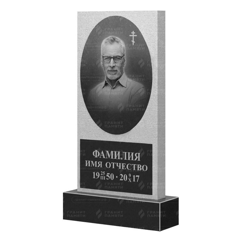 Памятники из гранита вертикальные в&nbsp;Сызрани | Гранитный памятник ФГ-166