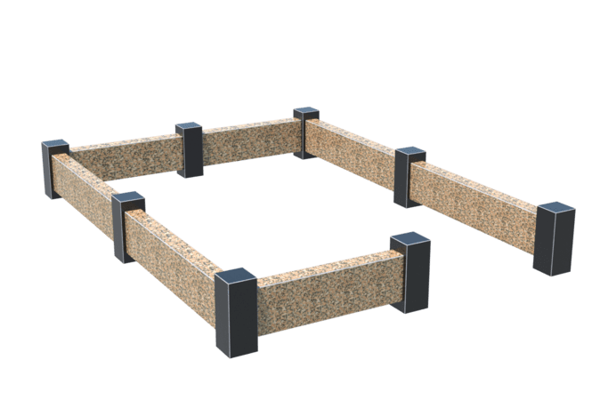 Цоколи на могилу в&nbsp;Сызрани | Цоколь на могилу №0037