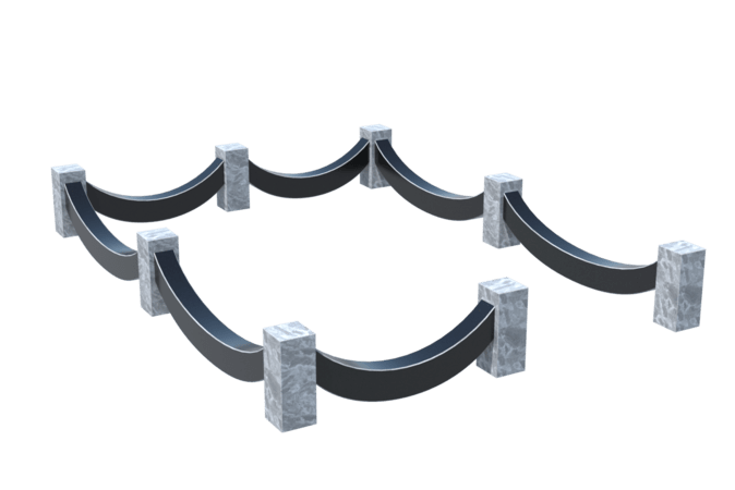 Цоколи на могилу в&nbsp;Сызрани | Цоколь на могилу №0023