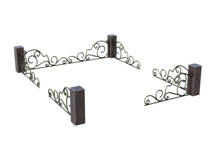 Цоколи на могилу в&nbsp;Сызрани | Цоколь на могилу №0050