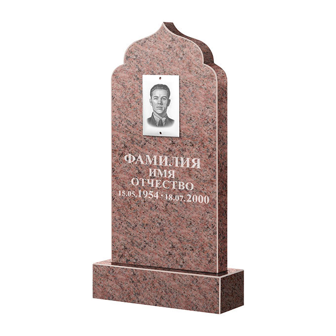 Гранитные памятники в&nbsp;Сызрани | Памятник из гранита Розалия Pink ФГЦ-037