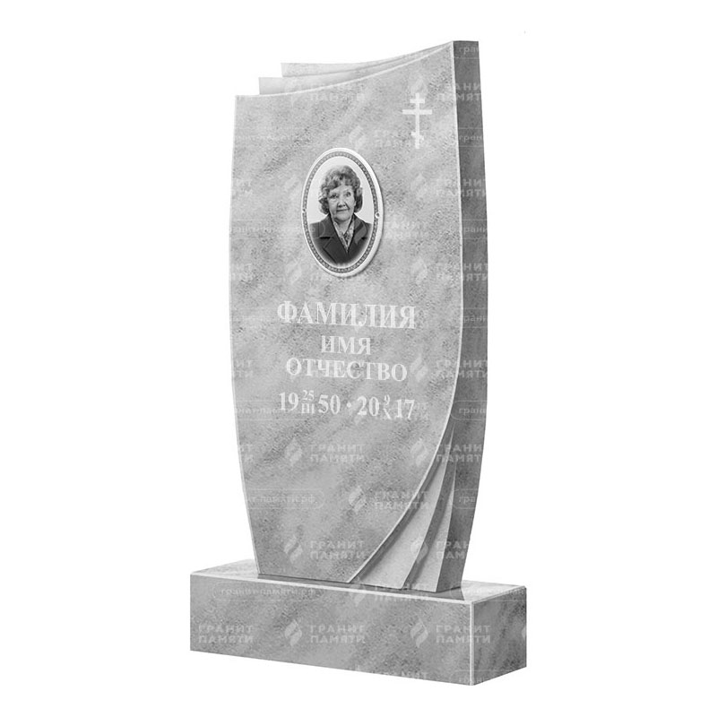 Памятники из мрамора в&nbsp;Сызрани | Мраморный памятник ФМ-057