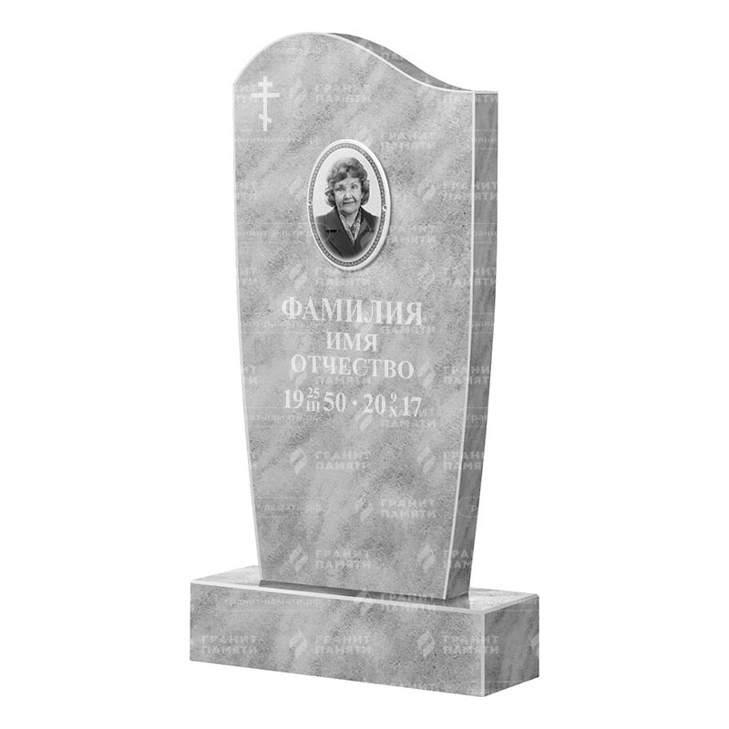 Бюджетные памятники в&nbsp;Сызрани | Мраморный памятник ФМ-031