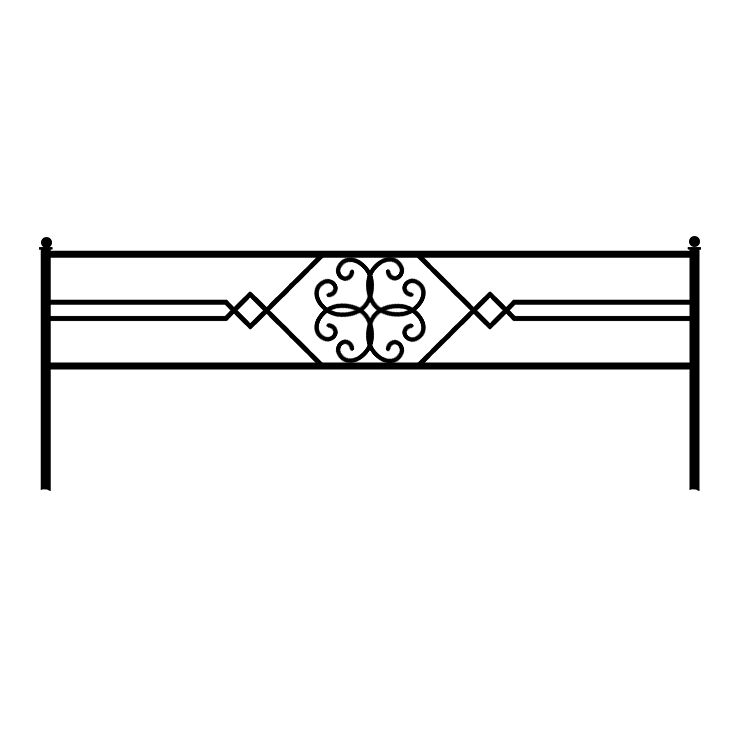 Кованые изделия в&nbsp;Сызрани | Кованая оградка ОГ.003