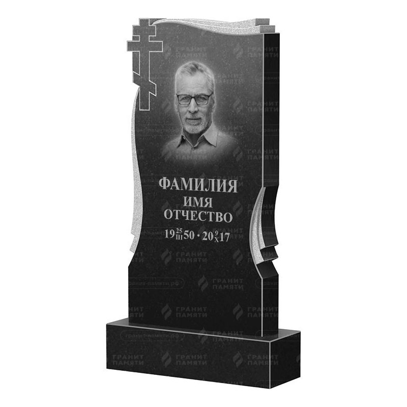 Памятники из гранита вертикальные в&nbsp;Сызрани | Гранитный памятник ФГ-185